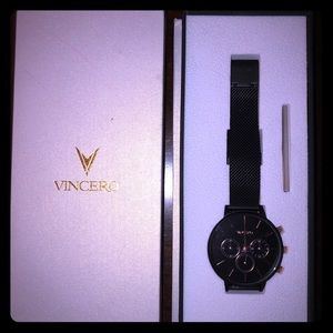 WATCH: The Kleio Mesh Matte Black & Rose Gold